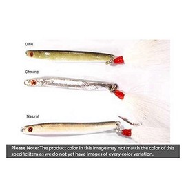 RUN OFF LURES Sand EELS JIGS (Brown, 4OZ)
