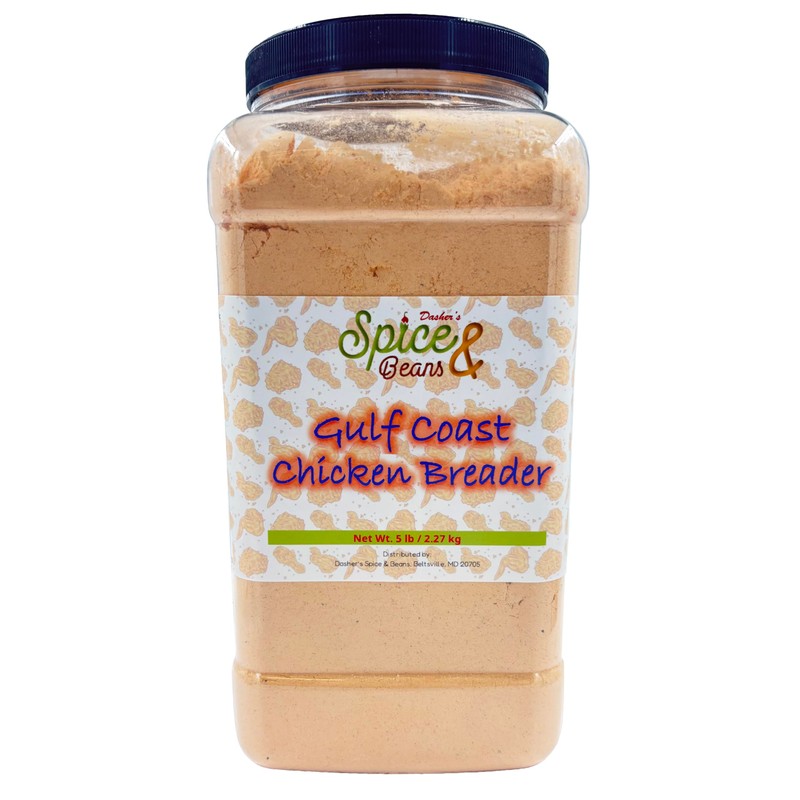 Gulf Coast Chicken Breader | By Dasher's Spice & Beans
