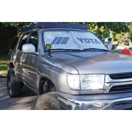 For Toyota 4Runner 1996-2002 Windshield Sun Shade TRD Topographic Map UV Block