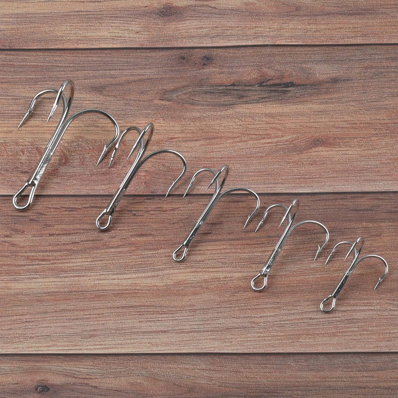 SHADDOCK Triple Hooks Treble Hooks Round Lure 3 Needle Big