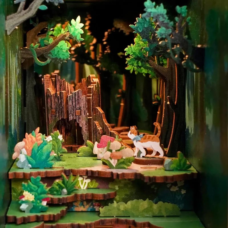 Book Nook Kit Alice in Wonderland Book Nook Kits for