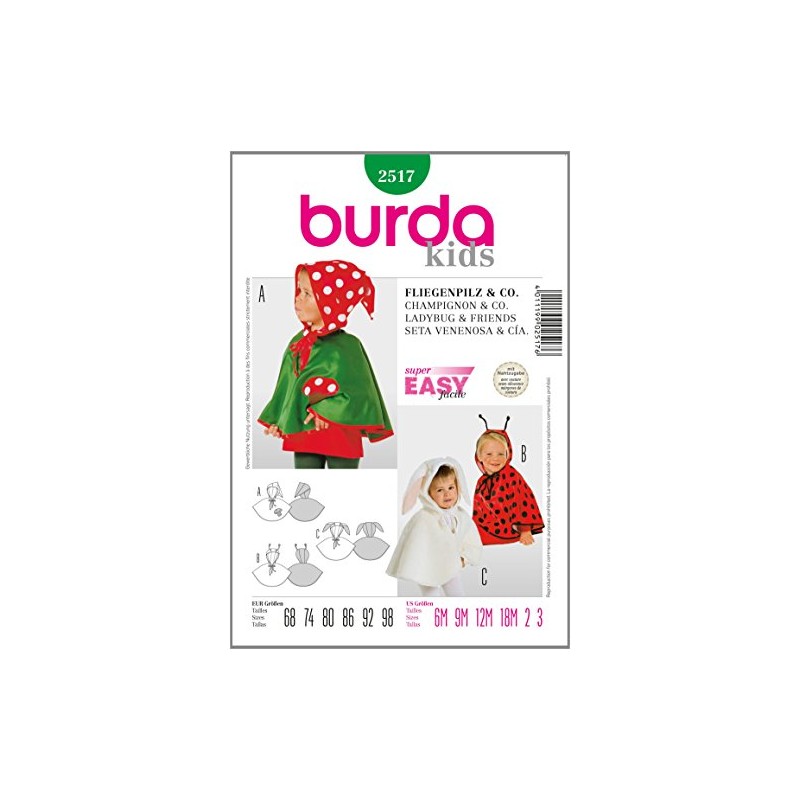 Burda 2517 68-98 UK