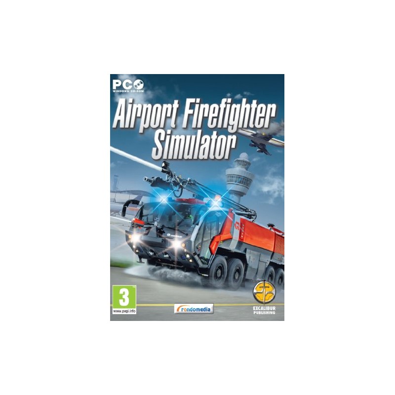 Airport Fire Fighter Simulator (PC CD)
