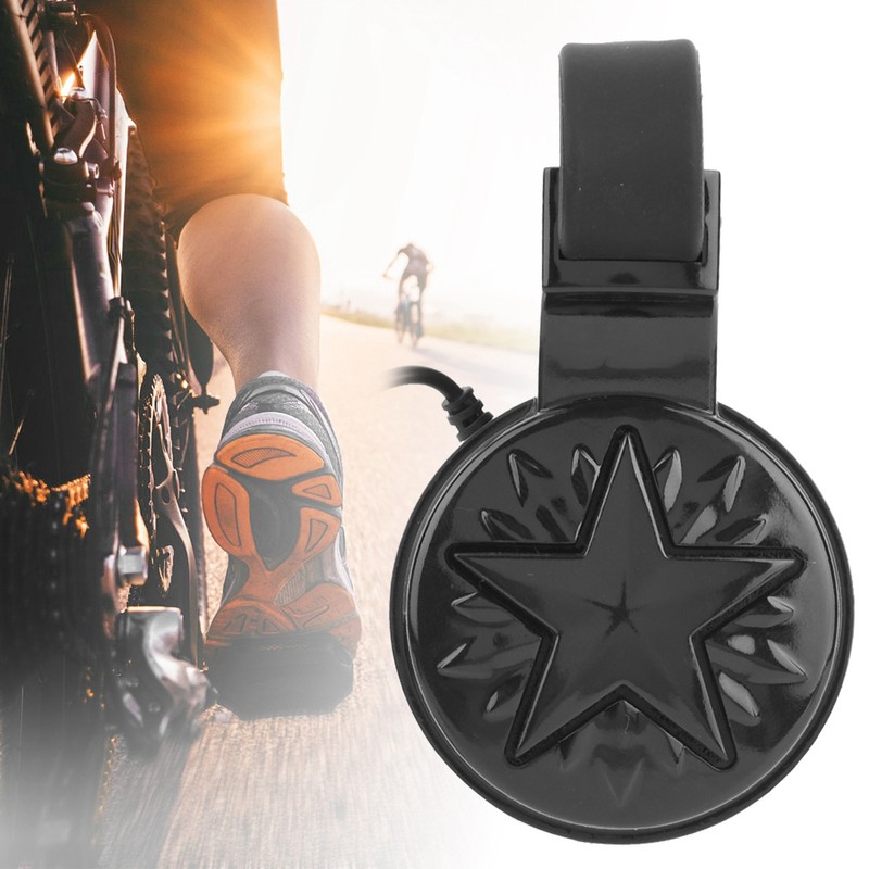 GUB Q-200 Black USB Charging Bicycle Electric Bell Bike 100-120dB