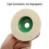 ANCIRS 5 Pack 4 Inch Round Wool Felt Disc Wheel