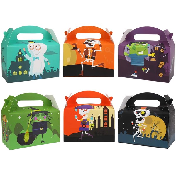 CCINEE 36pcs Halloween Paper Bag for Halloween Party Favor Candy Gift Packing Supply