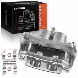 A-Premium Disc Brake Caliper Assembly with Bracket Compatible with Select Subaru Models - B9 Tribeca, Forester, Legacy, Outback, Tribeca, WRX, H4 2.0L 2.5L, H6 3.0L 3.6L - Front Left Driver Side