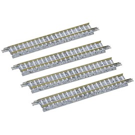 TOMIX N gauge straight PC Rail S99 – PC F Set of 4 1015 Railway Model Supplies