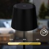 BRILONER - LED Table Lamp Wireless Dimmable Bedside Lamp Touch