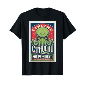 Cthulhu For President 2024 Vintage - Vote So Death May Die T-Shirt