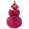 Christmas Concepts® Pack of 2-110mm (4.3") Hot Pink Glittery Festive