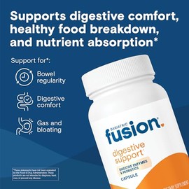 Bariatric Fusion- Apoyo Digestivo Enzimas Digestivas con Probiticos  Suplemento Vegano  Probiticos para Digestivos                                    