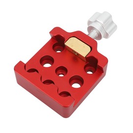 Telescopic Dovetail Clamp Aluminum Alloy Multifunction 8 Holes for Double Connections Strong Load Capacity for Telescopes Cameras, Default