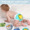 8pzs Calzones Entrenadores De Algodón Reutilizables Pañal