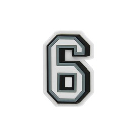 Crocs Jibbitz Number Shoe Charms | Jibbitz, Number 6, Small