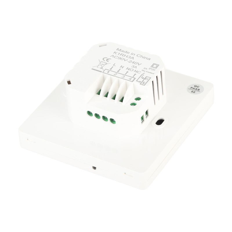 Floor Heating Thermostat Controller Programmable Control Panel LCD Display 90V‑240V