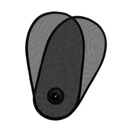 PUMHUBO 1 Pack Car Window Shades for Baby - Rotatable Sun Visor for Side Window, Fits Driver/Passenger/Rear Windows, Mesh Sun Blocker with Suction Cups