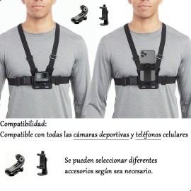 Gopro Arnes Para Pecho Pechera Chesty Goprofácil De Instalar                                                                                          