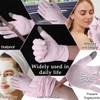2 Pairs Polyester Moisturizing Gloves, Touch Screen Moisturizing Gloves Hand
