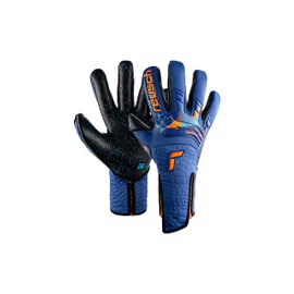 Reusch Attract Fusion Strapless AdaptiveFlex Goalkeeper Gloves with Excellent Grip and Inseam Cut, 9.5