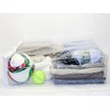 Clear Vinyl Zippered Storage Bags 24 x 27 x 7