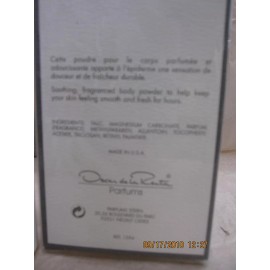 OSCAR "ACTIVEE" by OSCAR DE LA RENTA 3.5 oz / 100 g Body Powder In Sealed Box