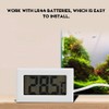 Zerone Termómetro Digital LCD para Congelador y Frigorífico, Multiusos, Alta