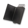 Stealth Wallet Minimalist Slim Lightweight Pop Up Card Holder, Black