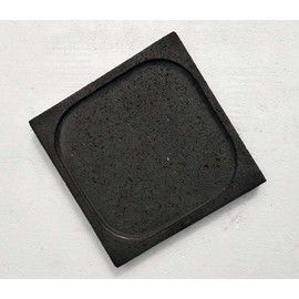 Volcanic Stone Cooking Slabs, 8 "x 8" recessed slabs, 1.5cm thick Lava Cooking Stone Pizza, meat, seafood and vegetables.