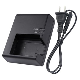 LP-E10 LC-E10 Battery Charger for Canon Compatible with Canon EOS Rebel T7, T6, T5, T3, T100,4000D, 1200D, 1100D, 1300D, 1500D, 3000D, kiss X50, X70, X80,X90 DSLR Digital Camera & 100cm AC Power Cord