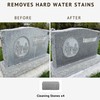 Magic Headstone Cleaning Stones - Granite Headdstone Cleaning Kit for