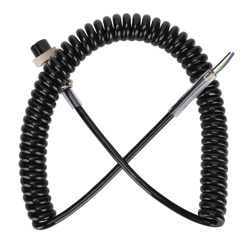 Radio Microphone Cable Replacement Female Hand Mic Cord with Prewired