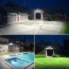 Onforu 80W 9000LM Flood Lights Outdoor, Brightness Security LED Flood