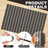 Pangda 100 Pcs 4" x1/4" Rubber Magnetic Shim for Use