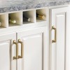 khtumeware 2 Pack 6-1/4 Inch Kitchen Cabinet Handles Brushed Brass