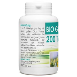 Organic Green Tea 400 mg – 200 Tablets