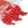Qiipii 18000PCS 3mm Dark Red AB Resin Rhinestones for Crafts