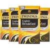 Twinings Decaffeinated English Breakfast Tea 200 Tea Bags (Multipack of
