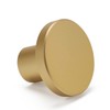 homdiy Round Gold Cabinet Knobs Drawer Knobs, 25 Pack Mushroom