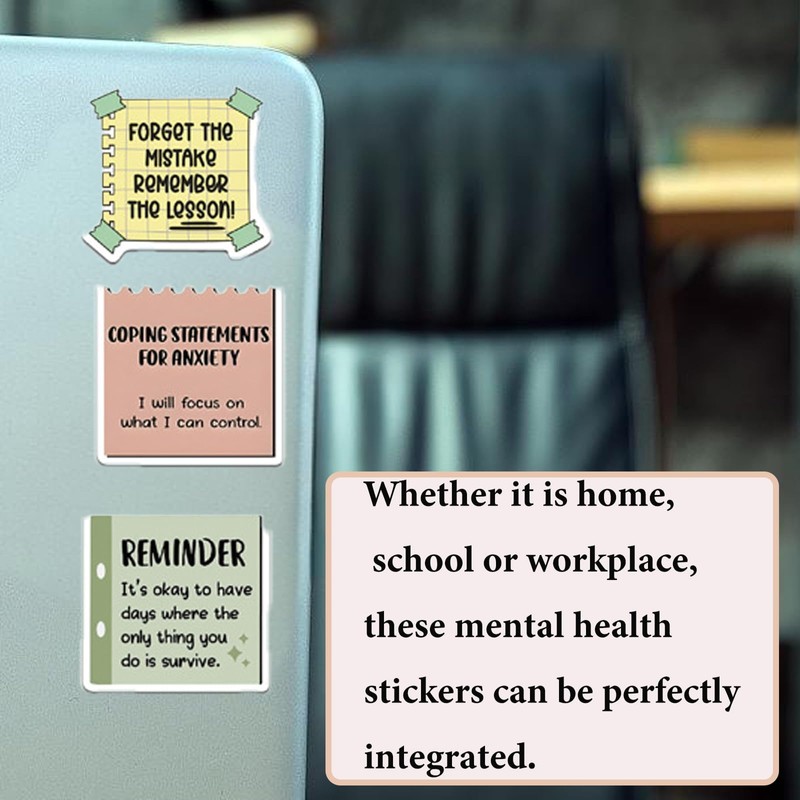 100 Pcs Journal Stickers Set, Positive Affirmation Motivational Stickers Inspirational