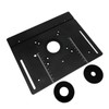 Router Table Insert Plate Aluminum Alloy Wood Milling Flip Board
