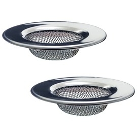 Seatery 1.50" Bathtub Strainers, Bathroom Sink Strainers, Shower Drain Hair Catcher, Drain Strainer for Laundry, Mop Pool, Utility, Slop, RV Sink, Stainless Steel, Pack-2