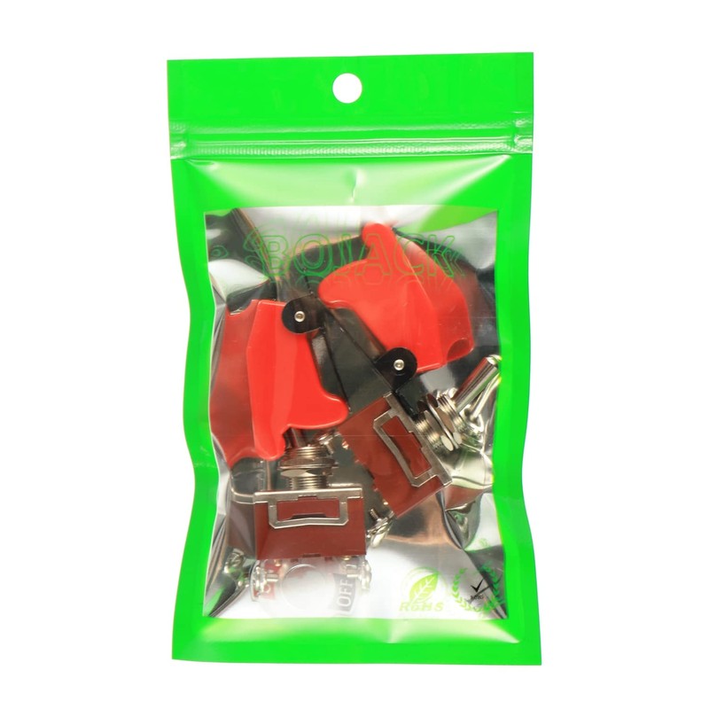 BOJACK Rocker Toggle Switch 20A 12VDC / 120VAC 2 Pin