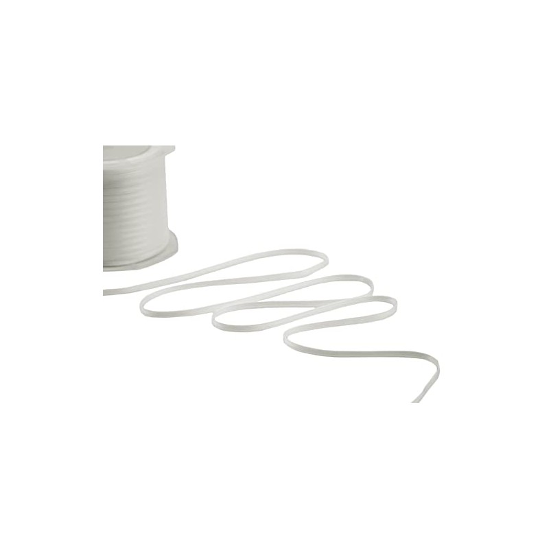 Furlanis Ribbon, Satin, Natural White, 3mm x 100m