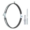 PATIKIL 9.8"-10"/248-253mm Split Ring Pipe Hanger, Heavy Duty Adjustable Pipe