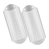 FRCOLOR 2pcs Foot File Callus Remover Replacement Blades Tools Stainless