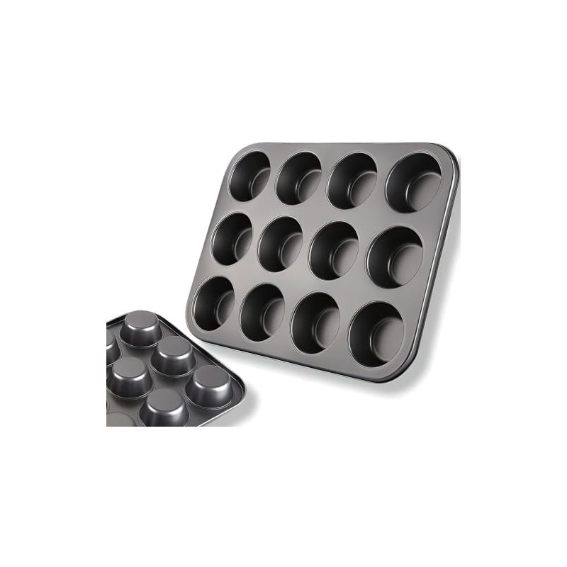 Tefal Excellence Ultra Durable Non Stick Muffin Tin 12 Muffins,
