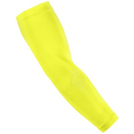 Tat2X Ink Armor Premium Forearm 9" Tattoo Cover Up Sleeve - No Slip Grip - U.S. Made - Neon Yellow - Petite (one sleeve)