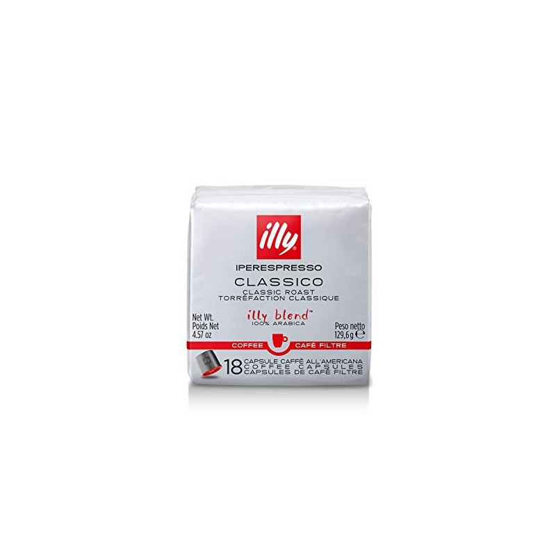illy Coffee, iper Coffee Capsule, Medium Roast Drip Pod, 100%