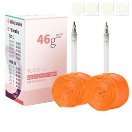 RRSKIT 2pcs Bike Inner Tube 700C/28'' Gravel & 29'' MTB TPU Bicycle Tire Compatible with 700 x 32C-47C 65mm French Valve…